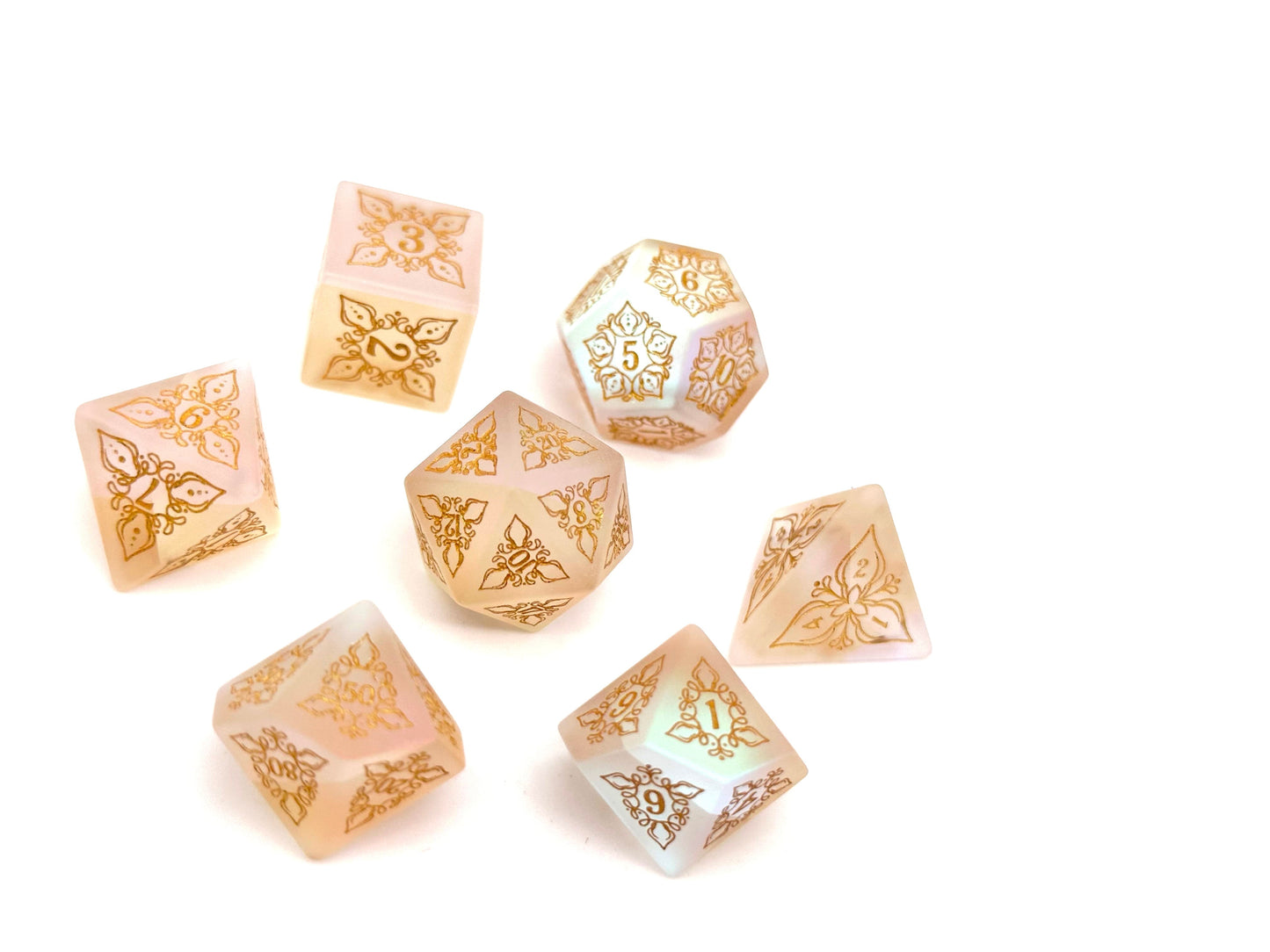 Feyweave - Frosted K9 with Gold Font