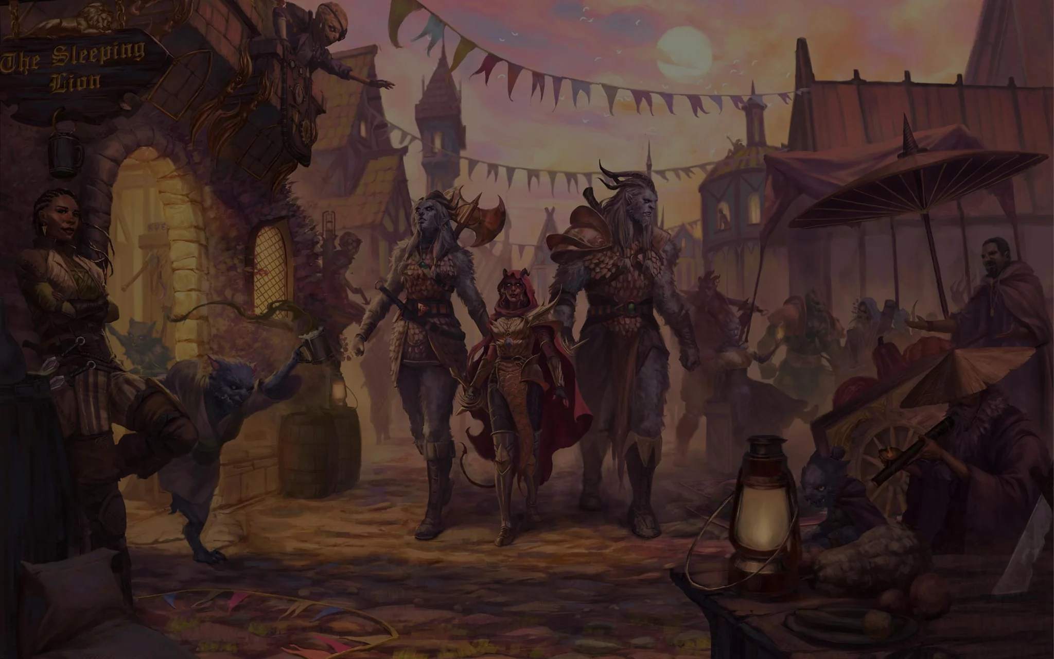 Narrative Companions for Cephalofair