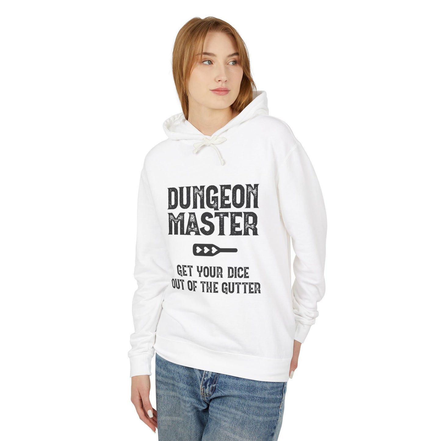 Dungeon Master Gutter - Unisex Lightweight Hooded Sweatshirt