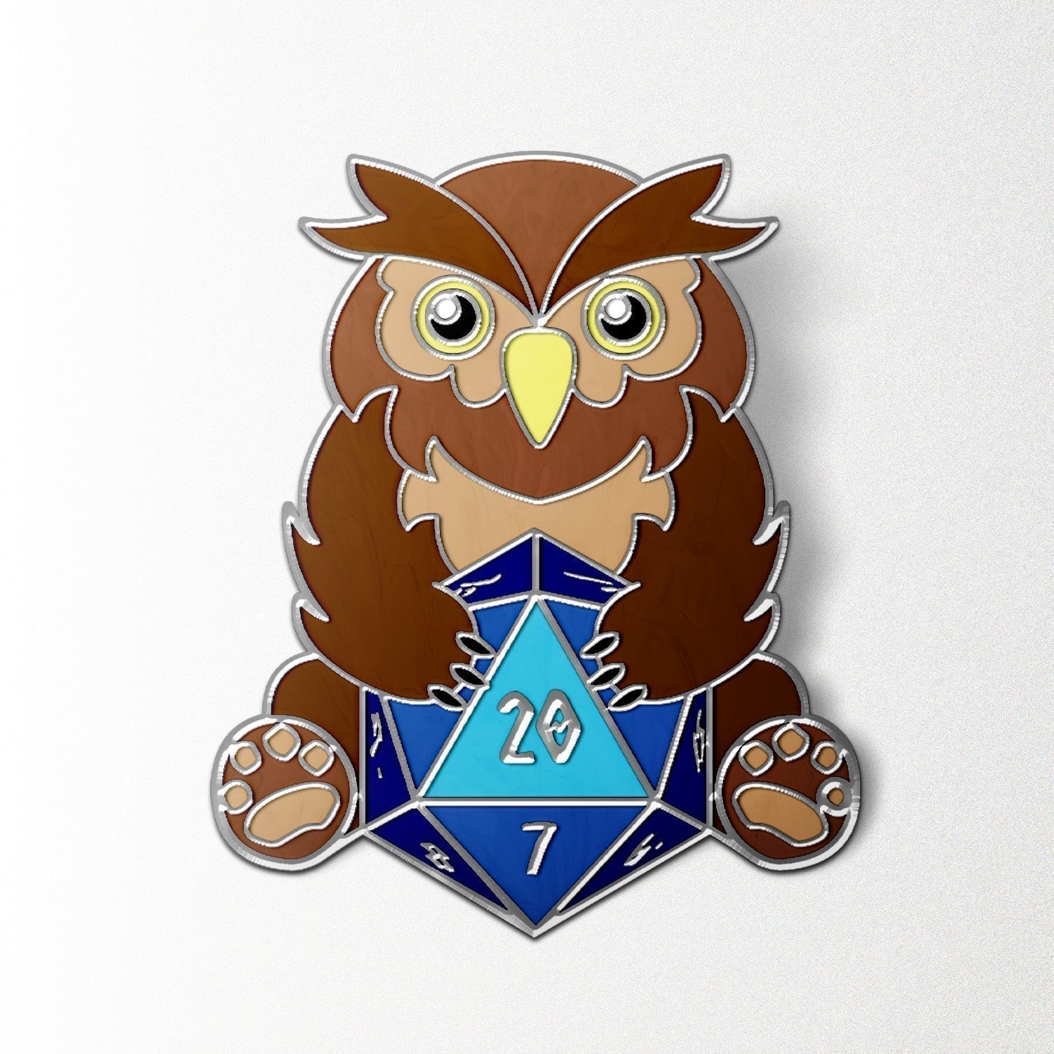 Pin Dd Bear - Hard Enamel Adventure Dice Pin Metal by Norse Foundry ...